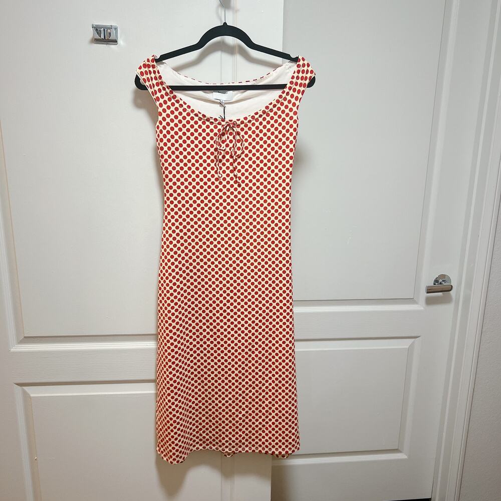 NEW! Reformation Milo Knit Dress Pamplona Dot Size S - Picture 4 of 6